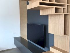 Arredo mobili artigianali casa abitazione privata a Pescara di Manufactory Design