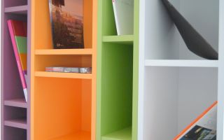 colored shelf Furnishing Accessories Handcrafted Furniture Manufactory Design Mosciano Sant'Angelo in Teramo in Abruzzo Made in Italy