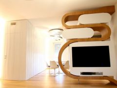 Arredo mobili su misura artigianali casa abitazione privata a Pescara di Manufactory Design