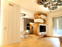 Arredo mobili su misura artigianali casa abitazione privata a Pescara di Manufactory Design