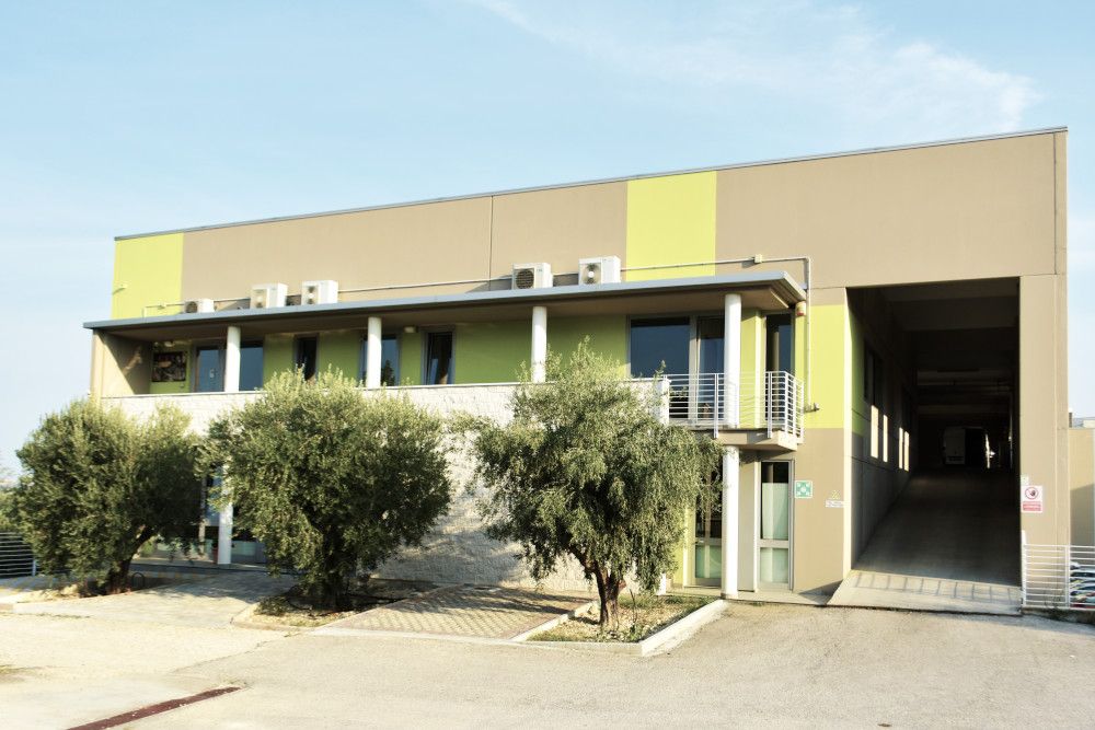 exterior of Manufactory Design Mosciano Sant'Angelo headquarters