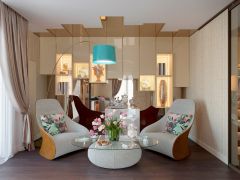 Arredo mobili artigianali casa abitazione privata a Zurigo di Manufactory Design