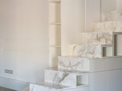Arredo mobili artigianali casa privata abitazione a Roma di Manufactory Design